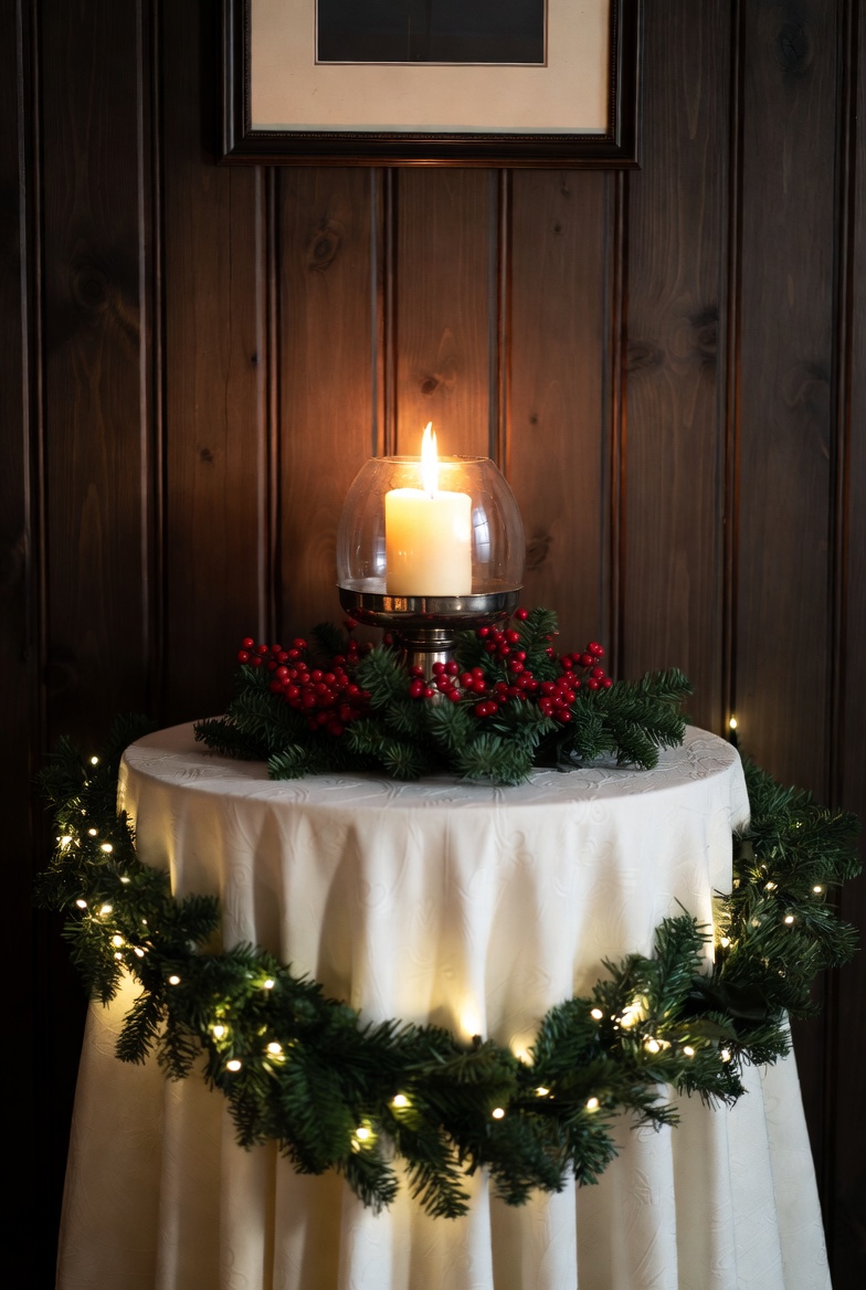 Cozy warm holiday decoration example