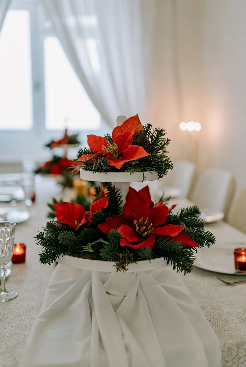 Elegant sophisticated holiday decoration example